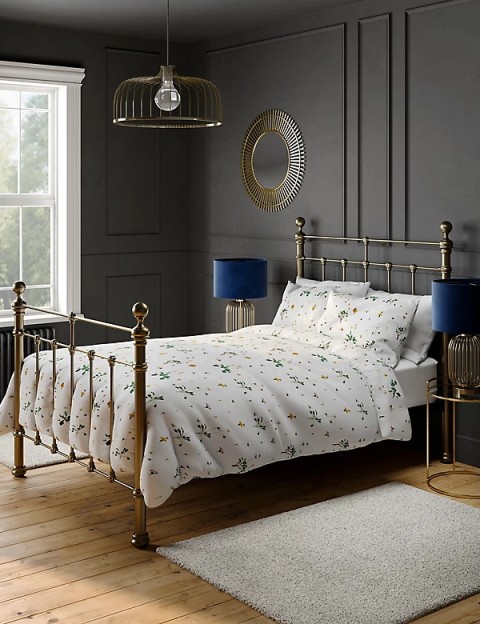 Pure Cotton Floral Bedding Set