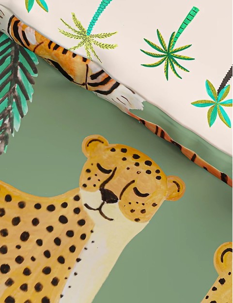 Jungle Pure Cotton Bedding Set