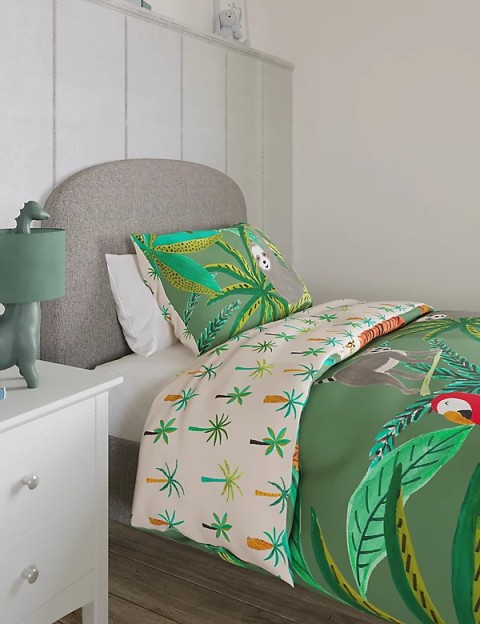 Jungle Pure Cotton Bedding Set