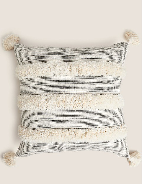 Pure Cotton Velvet Cushion