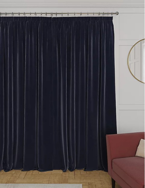 Velvet Eyelet Temperature Smart Curtains