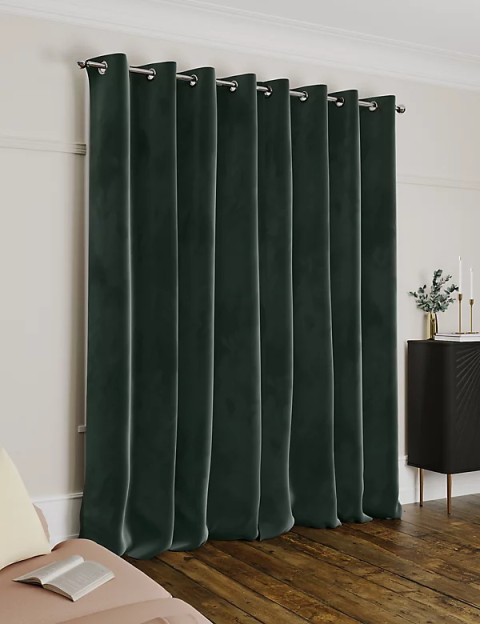 Velvet Eyelet Ultra Temperature Smart Curtains