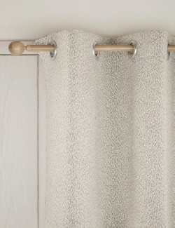 Heavyweight Boucle Eyelet Curtains