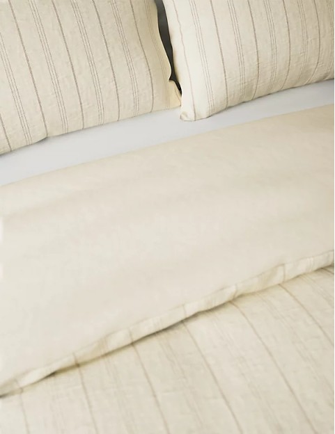 Pure Cotton Striped Bedding Set