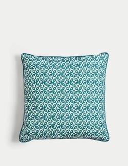 Pure Cotton Scallop Trim Cushion